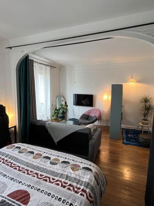 Charmant Appartement Proche Paris Saint-Ouen  Ngoại thất bức ảnh